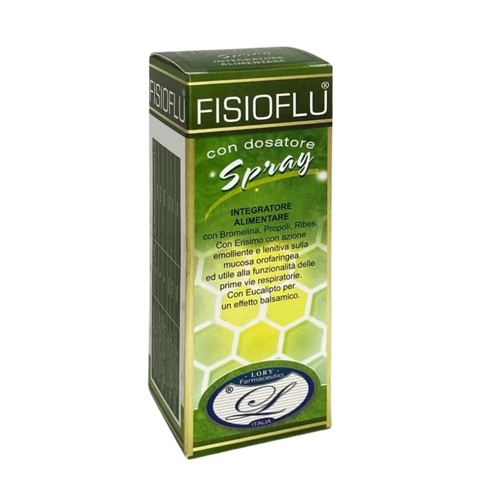 Fisioflu Spray | Spray per il sollievo della gola e delle prime vie respiratorie