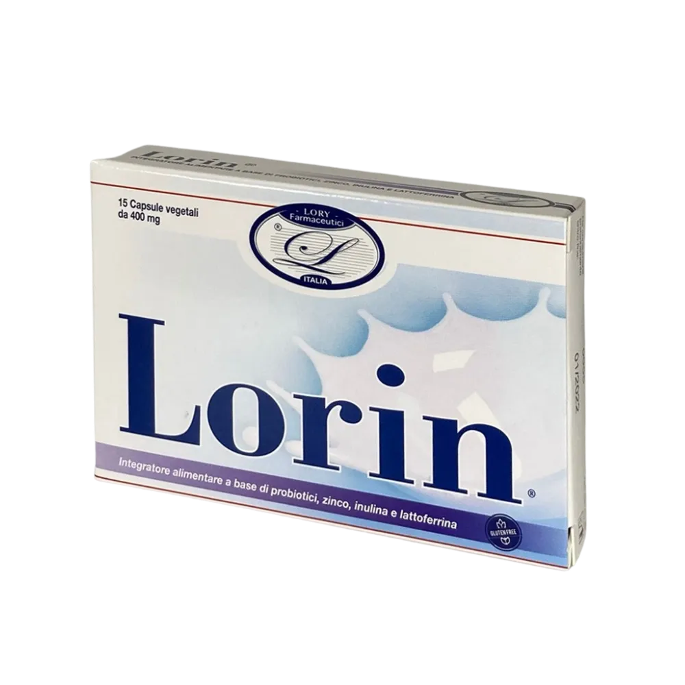 Lorin Capsule | Integratore con probiotici e prebiotici per l’equilibrio della flora intestinale
