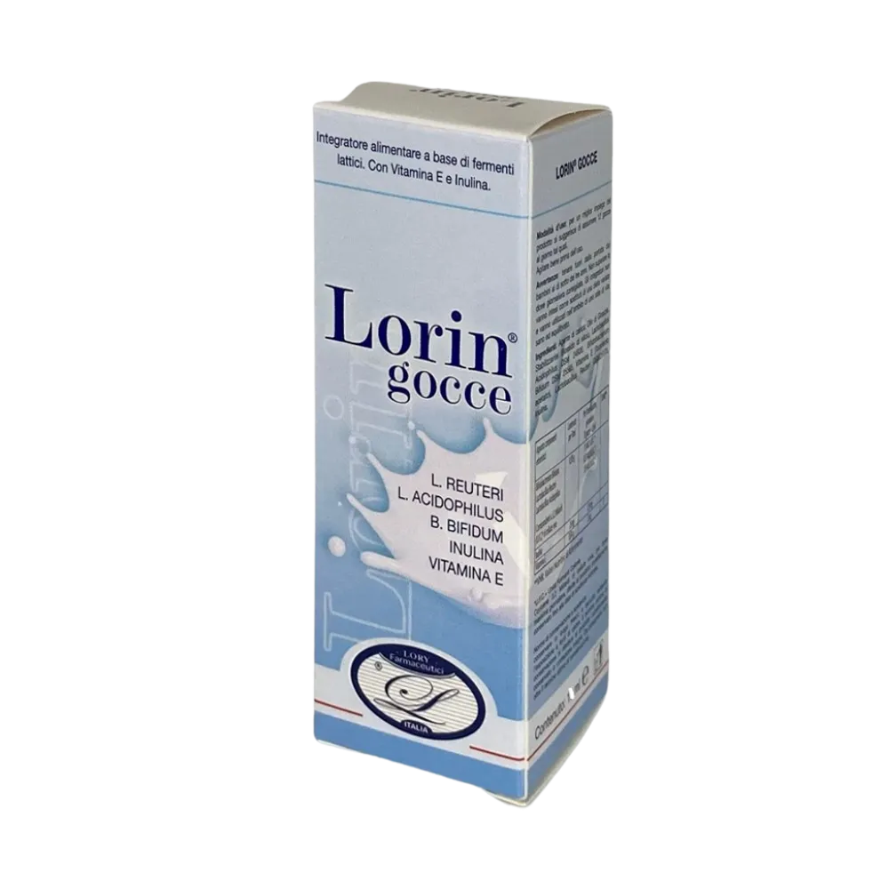 Lorin Gocce | Integratore di fermenti lattici vivi in gocce, ideale per i bambini